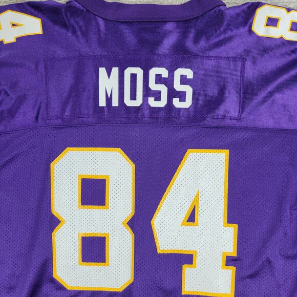 Vintage Starter Randy Moss #84 Minnesota Vikings Jersey Youth XL 18-20 1999 NFL - Picture 8 of 16